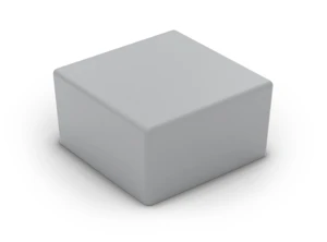 weland Weland plastlock utvändig 50x50 grå