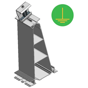 van der valk Pv kiinnike vdv valkpro15 alu rear foot l15° side