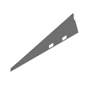 van der valk Pv mounting vdv valkpro15 galv side plate l15° (right)