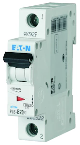 eaton Moodulkaitselüliti pl6 1p 20a c 6ka