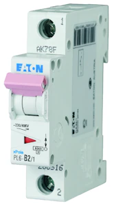 eaton Moodulkaitselüliti pl6 1p 2a c 6ka