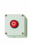 PUSH BUTTON ENCLOSURE PUSH BUTTON OFF RED