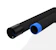 evopipes Pe drenāžas caurule r1 sn4 90mm, 45m ar ģeotek. filtru