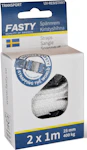 SPÄNNREM 25MMX1,0M VIT 400 KG 2-PACK