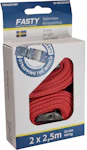 SPÄNNREM 25MMX2,5M RÖD 400 KG 2-PACK