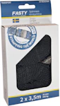 SPÄNNREM 25MMX3,5M SVART 400 KG 2-PACK