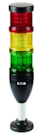 MERKKIVALOELEMENTTI SL7 EATON SL7-100-L-RYG-24LED PUKEVI 24V