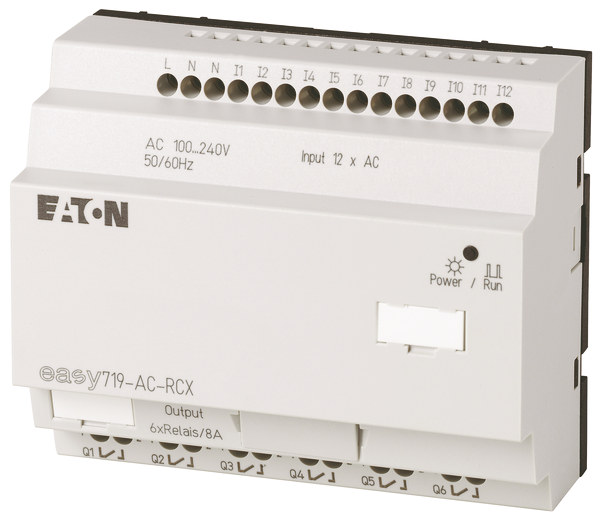 eaton Ohjelmoitava rele easy 719-ac-rcx 230vac 12di 6do