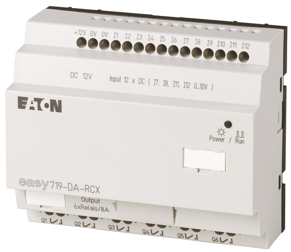 eaton Ohjelmoitava rele easy 719-da-rcx 12vdc 12di 6do