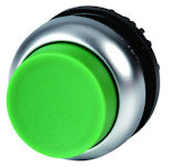 PUSH-BUTTON,CONICAL,GREEN M22-DH-G