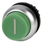 PUSH-BUTTON,CONICAL,GREEN M22-DRH-G-X1