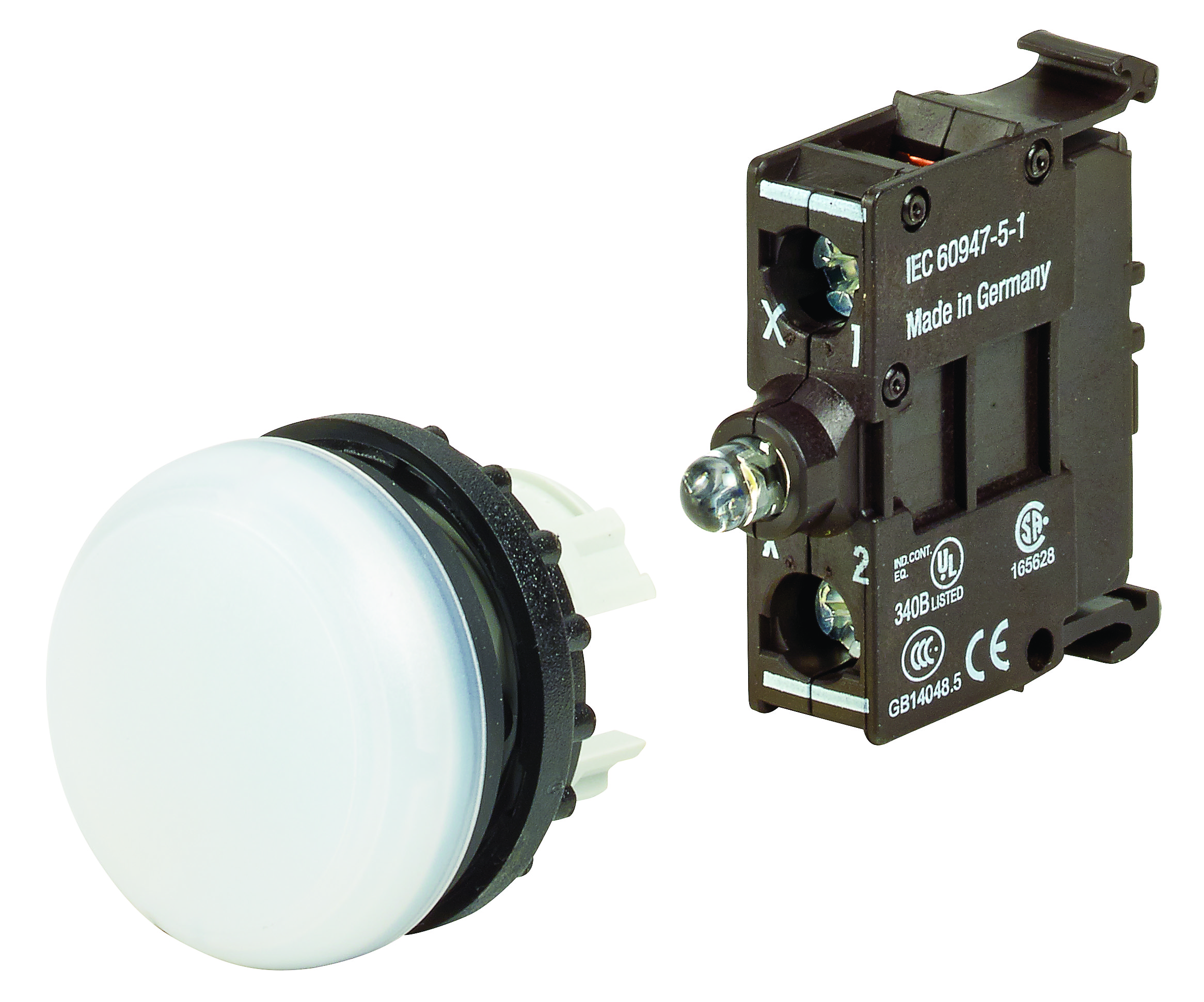 MERKKIVALOKALUSTE EATON M22-L-W-LEDC230-BVP PINPACK VA