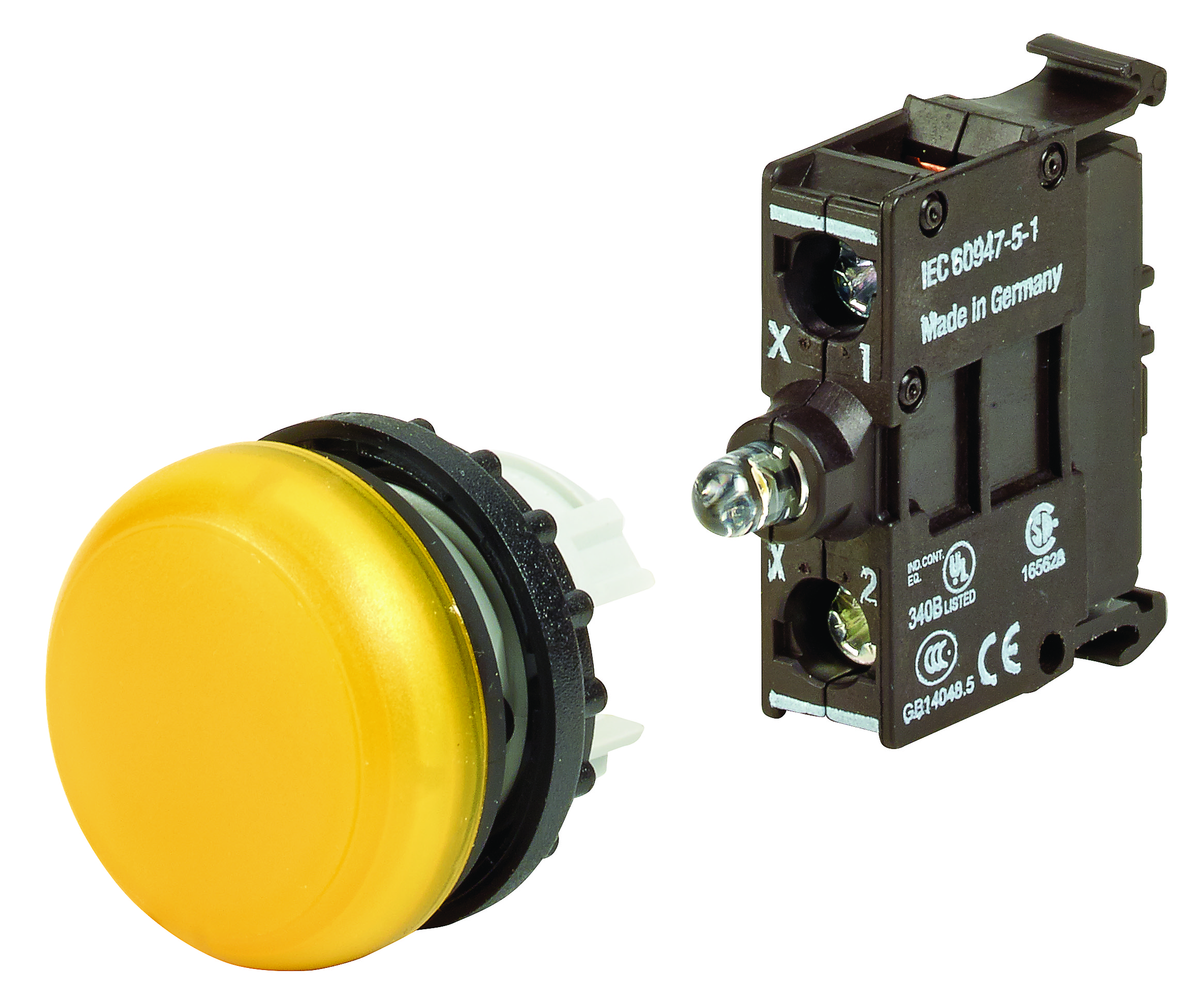 MERKKIVALOKALUSTE EATON M22-L-Y-LEDC230-BVP PINPACK KE