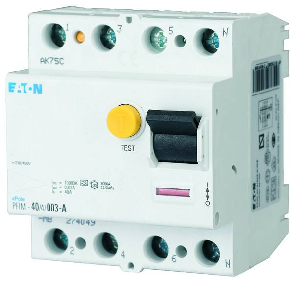 eaton Jordfelsbrytare pfim-40/4/03