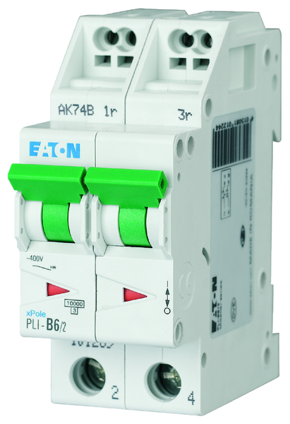 eaton Dvärgbrytare pli-b8/2, 10ka 2-nap b 8a