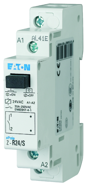 eaton Mellanrelä z-r24/s, 1sulk. 24v50hz