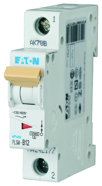 eaton Johdonsuojakatkaisija eaton plsm-c12 10ka 1-nap c 12a