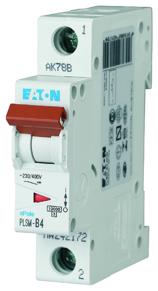 eaton Johdonsuojakatkaisija eaton plsm-c4 10ka 1-nap c 4a