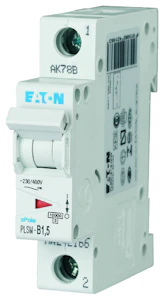 eaton Johdonsuojakatkaisija eaton plsm-d1,5 10ka 1-nap d 1,5a