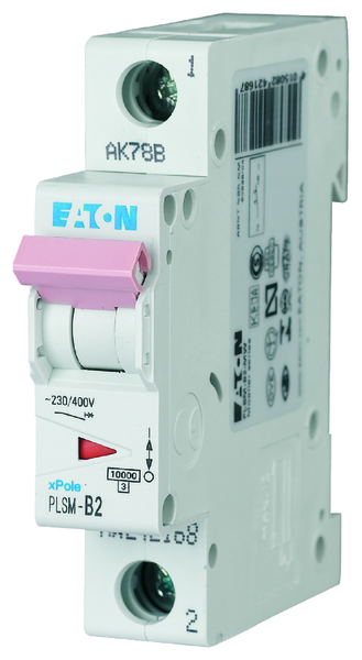 eaton Johdonsuojakatkaisija eaton plsm-c2 10ka 1-nap c 2a