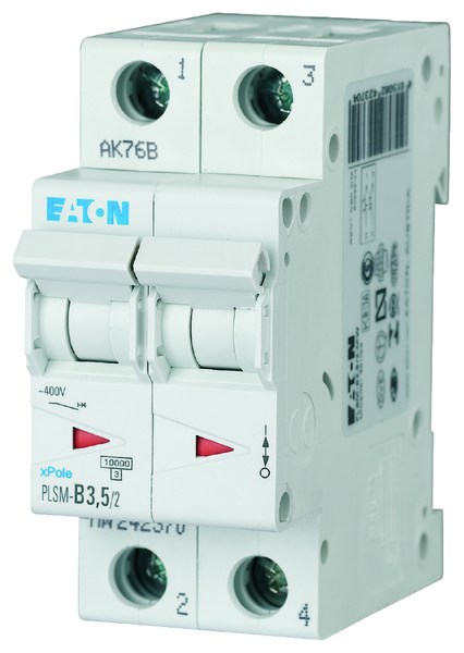eaton Johdonsuojakatkaisija eaton plsm-b3,5/2 10ka 2-nap b 3,5a
