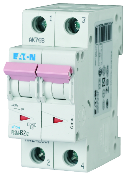 eaton Johdonsuojakatkaisija eaton plsm-d2/2 10ka 2-nap d 2a