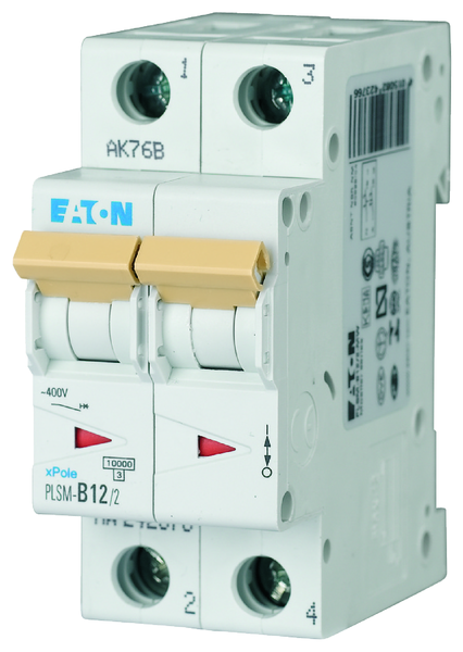 eaton Johdonsuojakatkaisija eaton plsm-b12/2 10ka 2-nap b 12a