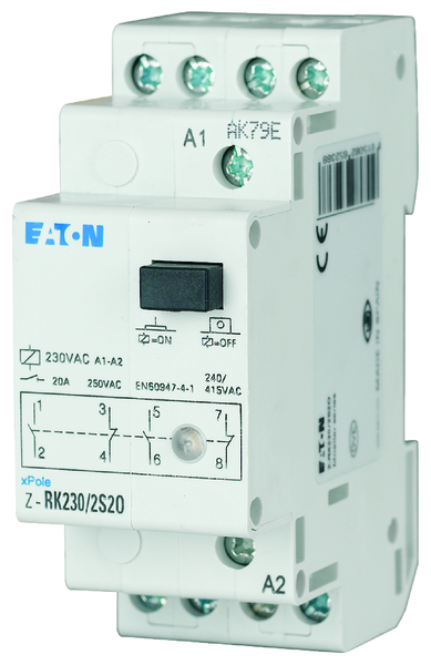eaton Intermediate relay z-rk230/s, 1sulk. 230v50hz