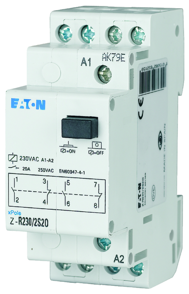 eaton Mellanrelä z-r109/2s2o, 2sulk./2av. 110v