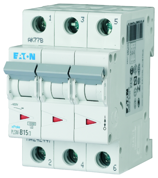 eaton Johdonsuojakatkaisija eaton plsm-d15/3 10ka 3-nap d 15a