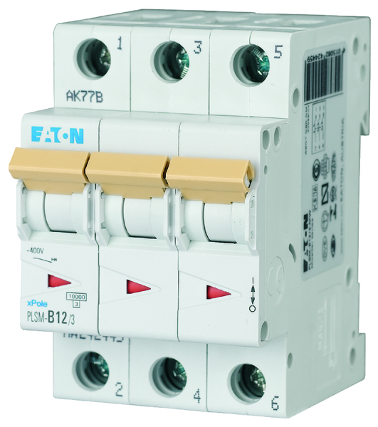 eaton Miniature circuit braker plsm-c12/3