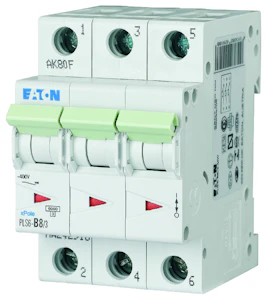 eaton Johdonsuojakatkaisija eaton pls6-c8/3 6ka 3-nap c 8a