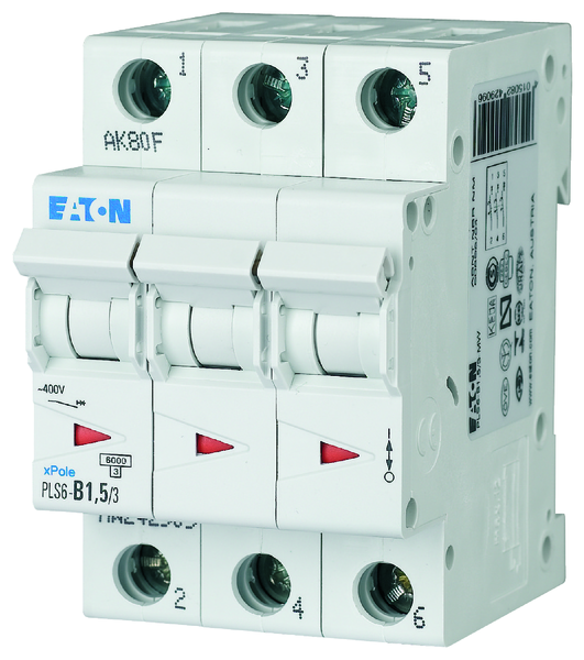 eaton Miniature circuit braker pls6-b1,5/3