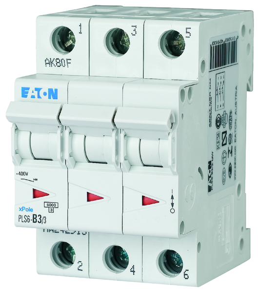 eaton Johdonsuojakatkaisija eaton pls6-d8/3 6ka 3-nap d 8a