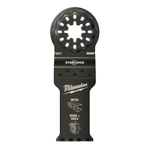 milwaukee Multitool blade milwaukee mt sl bim wm28x47mm 10p