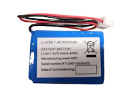 EM LUMINAIRE ACCESSORY ESC-200 LI-ION 7,4V 600MAH