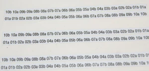 linjator Merkintätarvike-linjator markup strip 01a-b to 10a-b s2