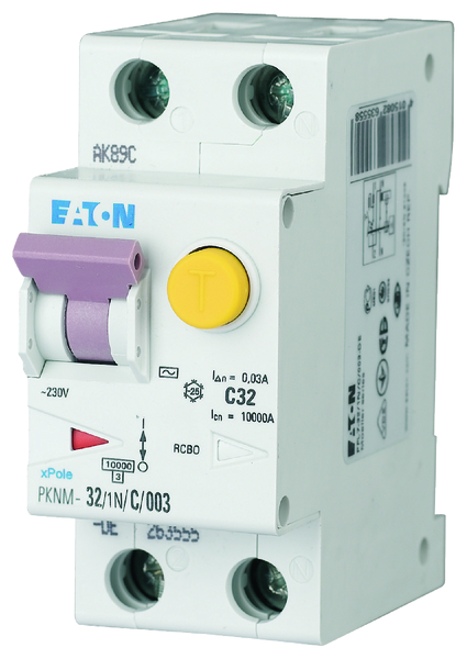 eaton Personskyddsbrytare pknm-32/1n/c/003-g