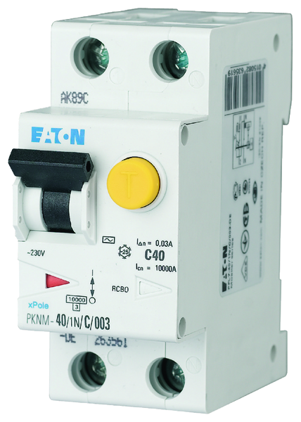 eaton Combined rcd/mcb pknm-40/1n/b/003-g