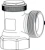 imi ta Return valve angle ta 3/8 trim no union 50009-610