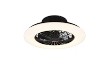 CEILING FAN TRIO STRALSUND 2600LM 26,8W 3-65K DIM MATT BL