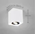 trio Ceiling lamp trio biscuit 90x90 1xgu10 max 35w white/bla