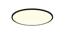 PLAFOND TRIO SCOTT D500 3600LM 30W 3-65K DIM M.BL