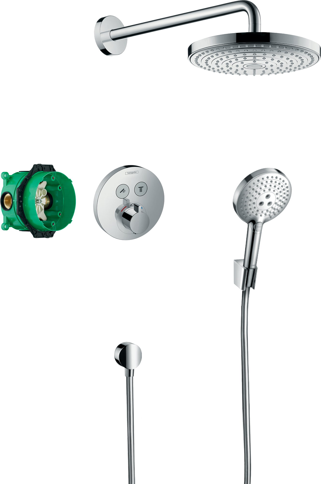 hansgrohe Suihkujärjestelmä hansgrohe 27297000 raindance select s