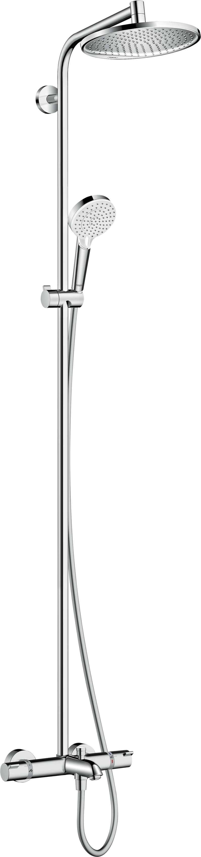 hansgrohe Sadesuihkuhana hansgrohe 27320000 crometta s 240