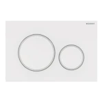 TRYCKPLATTA GEBERIT SIGMA20 VIT/MATTVIT