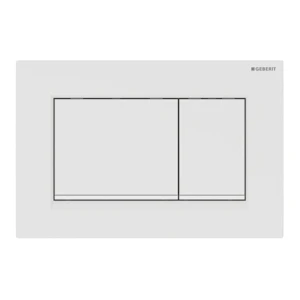 geberit Huuhtelupainike geberit sigma30 valkoinen matta/valk