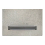 TRYCKPLATTA GEBERIT SIGMA50 SVART KROM/BETONGOPTIK
