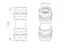 purus Pum odour trap purus waste pipe 32/40 mm vertical