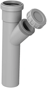 prevex Water trap cleaningpipe prevex 12560 50mm